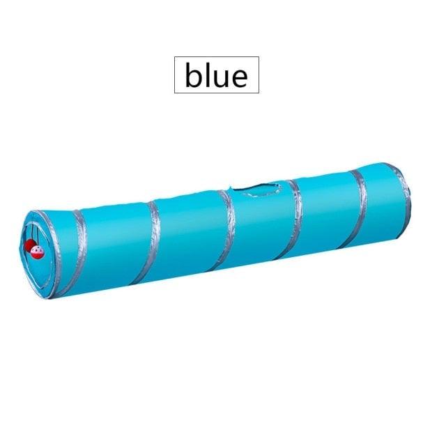2/3/4/5 Holes Pet Cat Tunnel Toys Foldable Pet Cat Kitty Training Interactive
