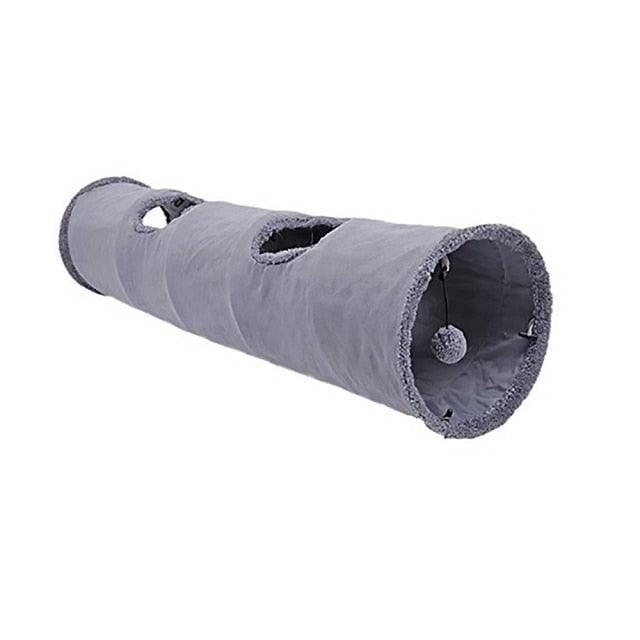 2/3/4/5 Holes Pet Cat Tunnel Toys Foldable Pet Cat Kitty Training Interactive