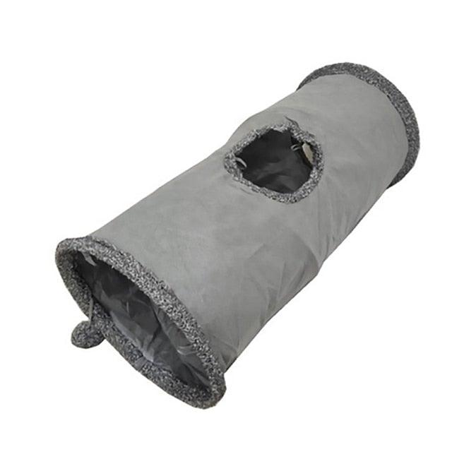 2/3/4/5 Holes Pet Cat Tunnel Toys Foldable Pet Cat Kitty Training Interactive
