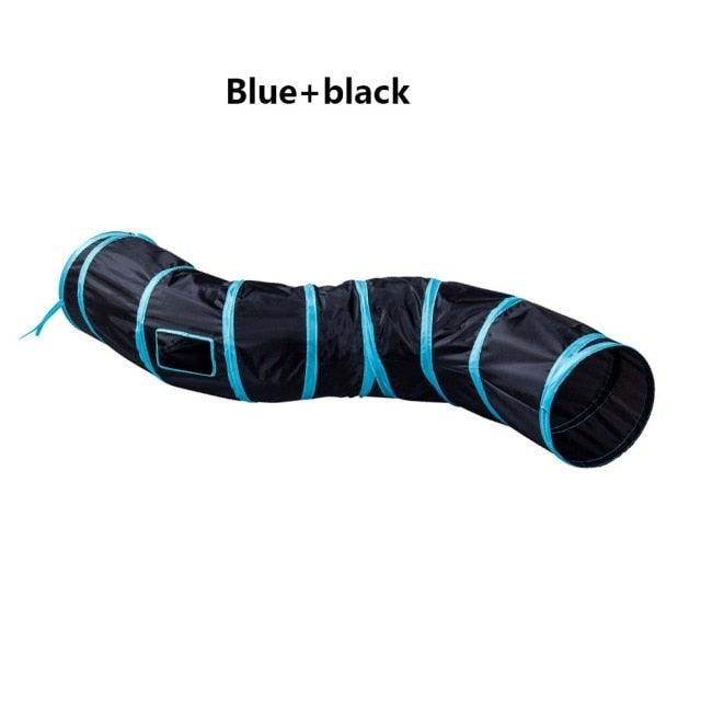 2/3/4/5 Holes Pet Cat Tunnel Toys Foldable Pet Cat Kitty Training Interactive