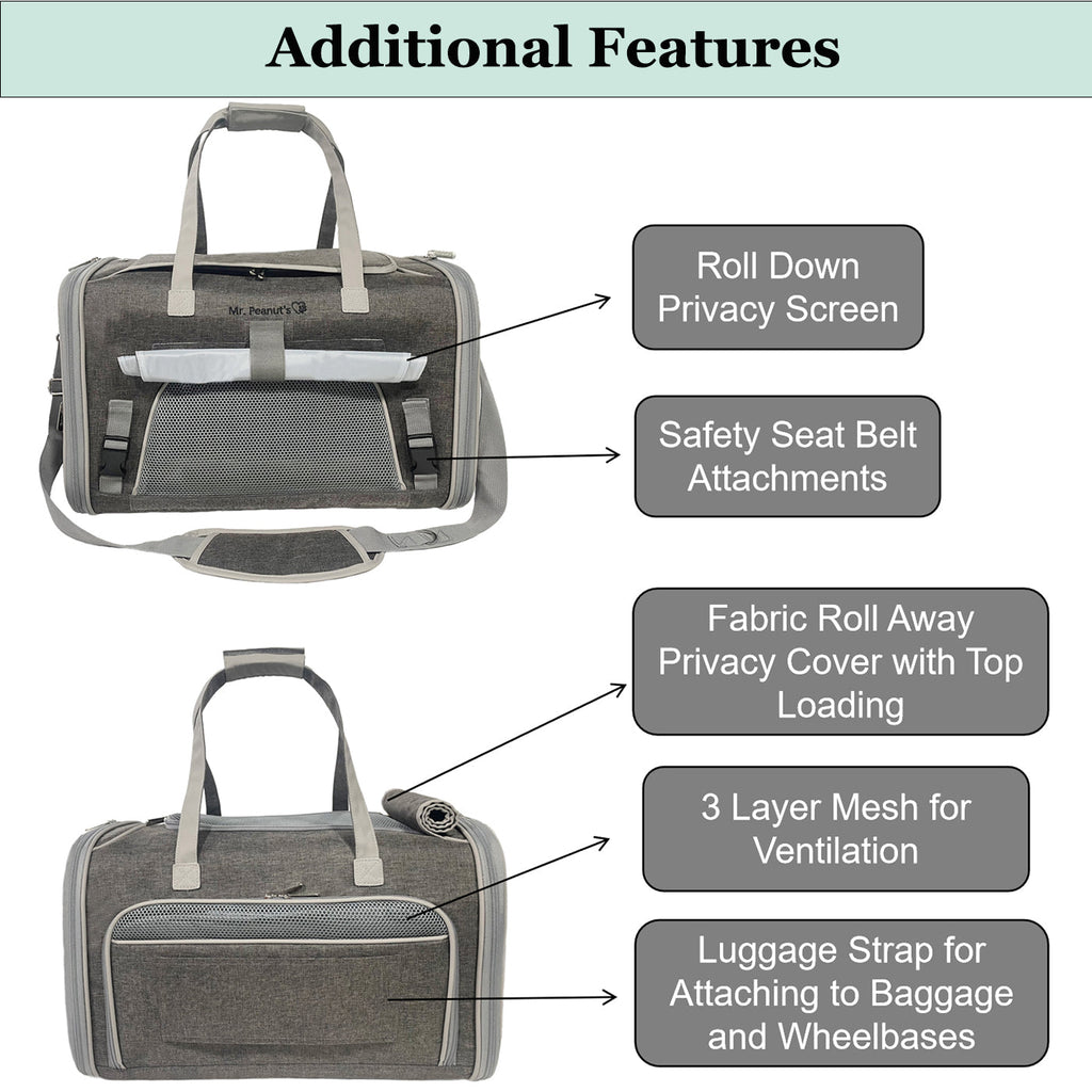 Standard Size Airline Compliant Expandable Pet Carrier V3.0