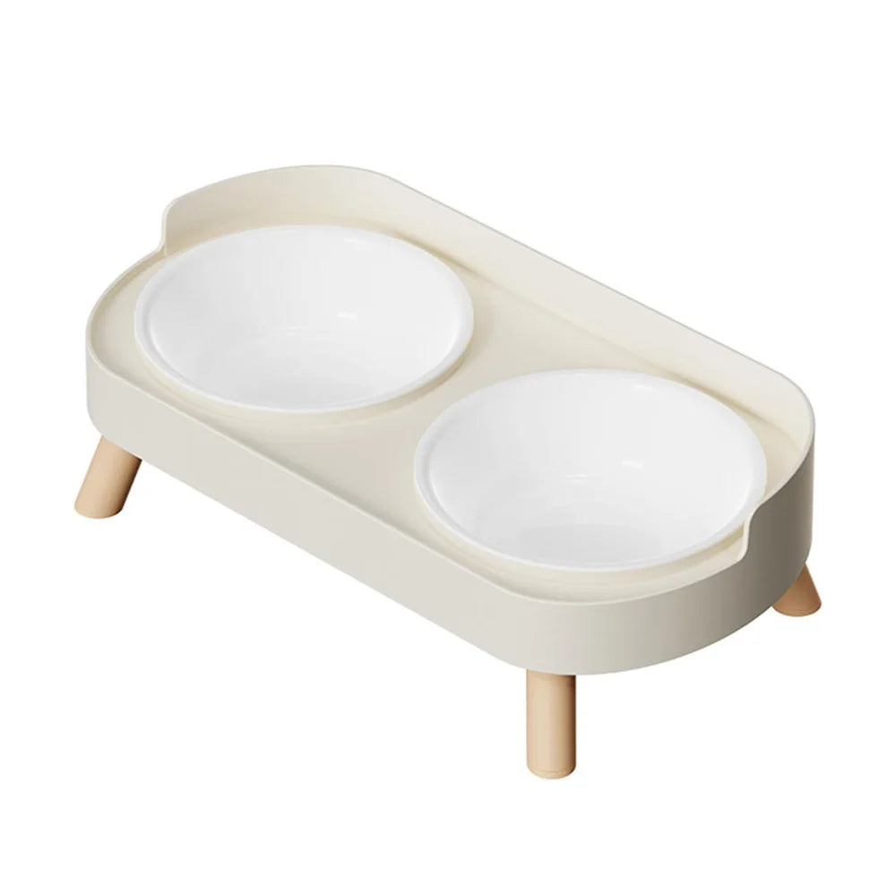 Elevated Pet Bowl Double Food And Water Set