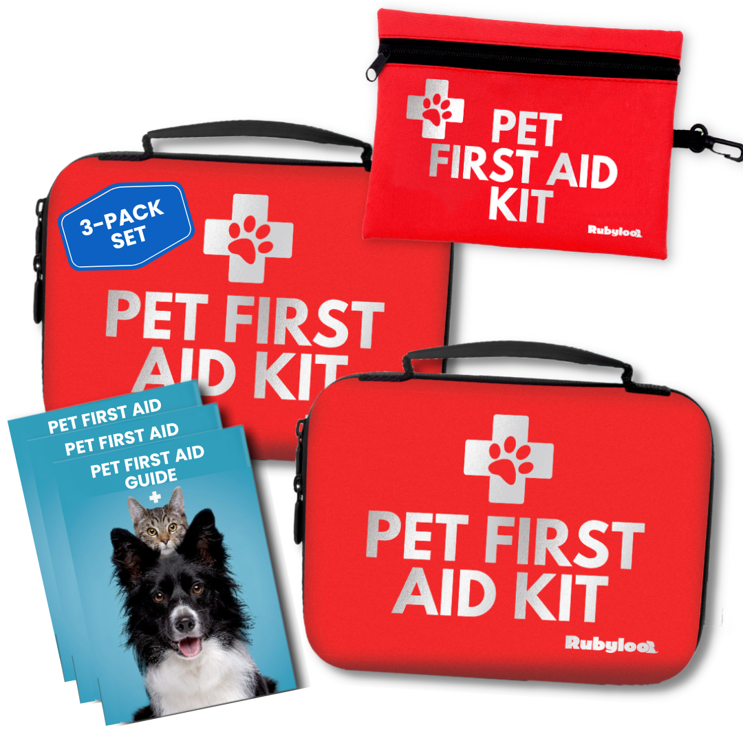 Vet Approved Pet First Aid Kit for Dogs & Cats