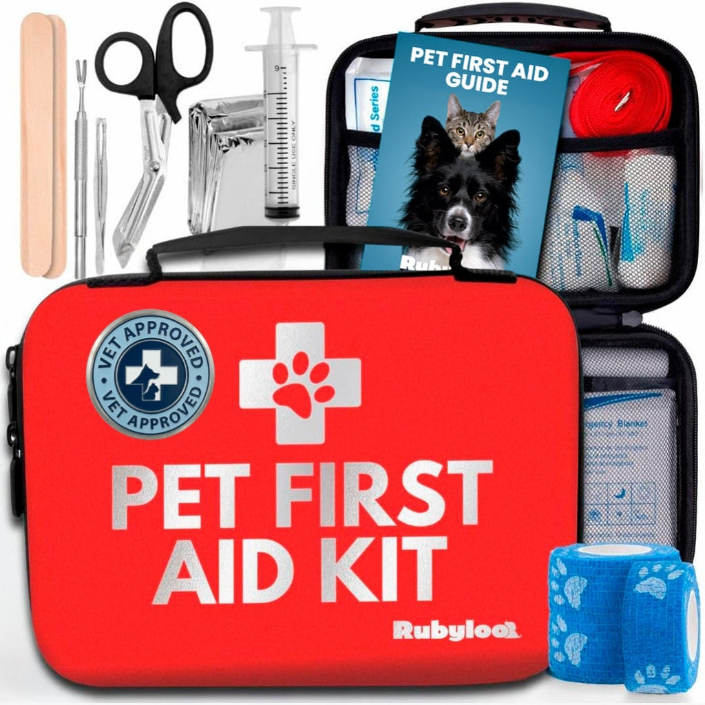 Vet Approved Pet First Aid Kit for Dogs & Cats