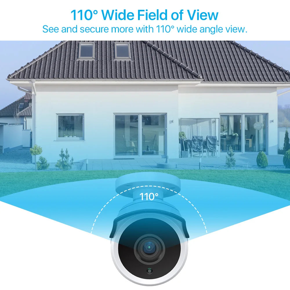 ZOSI 4 Pack 1080P Home Security Cameras