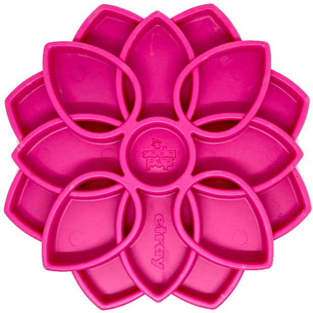 Mandala eTray Shallow Slow Feeder Dog