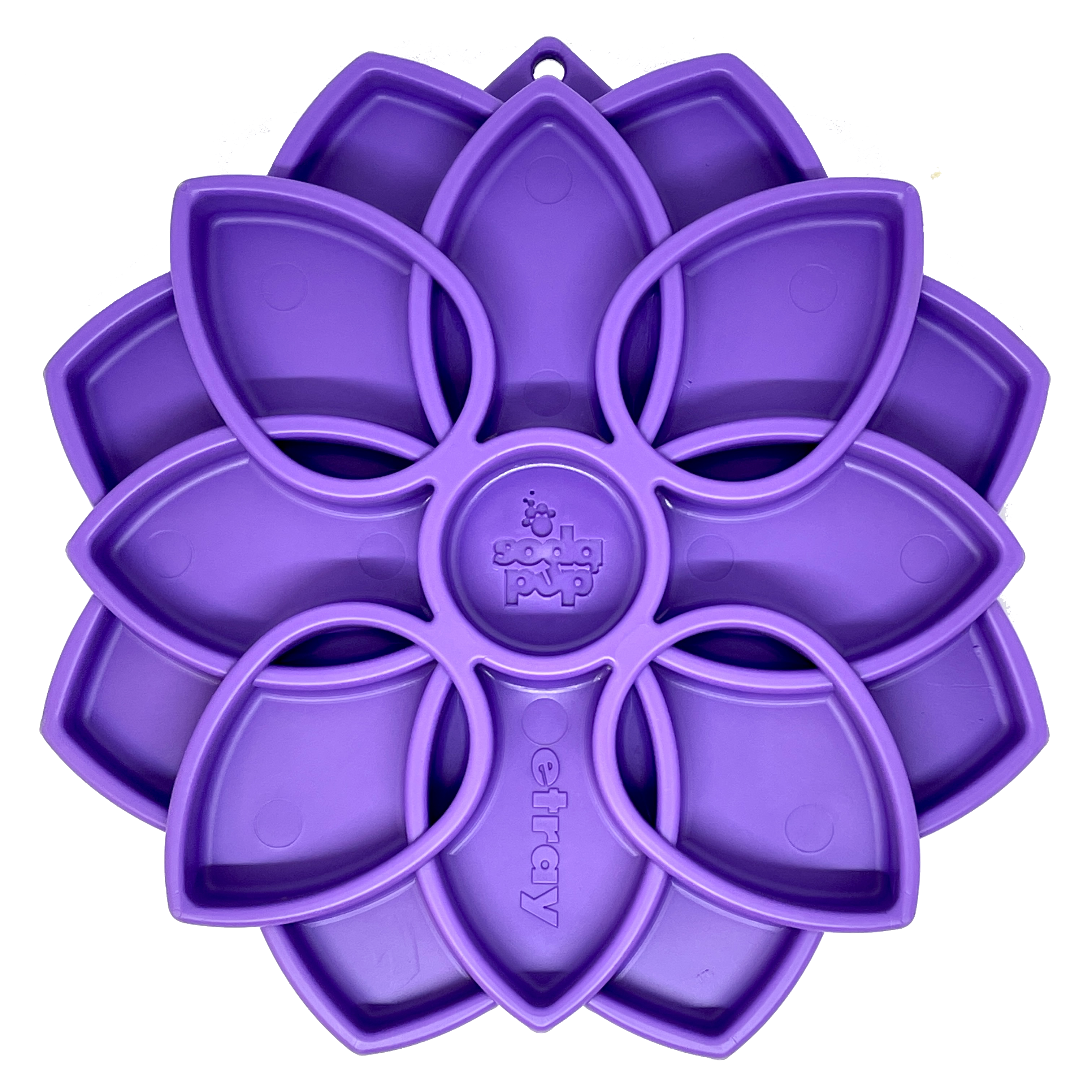 Mandala eTray Shallow Slow Feeder Dog