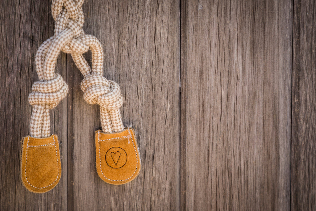 Dilly Duck Natural Rope Knottie® Dog Toy