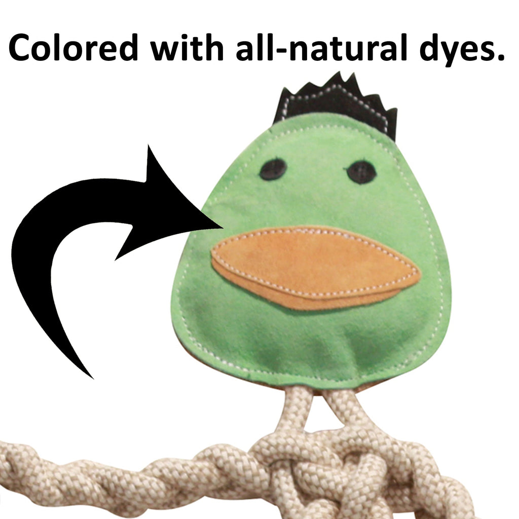 Dilly Duck Natural Rope Knottie® Dog Toy