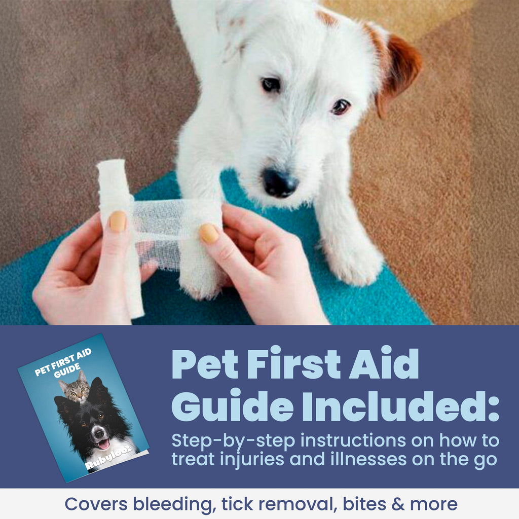 Vet Approved Pet First Aid Kit for Dogs & Cats