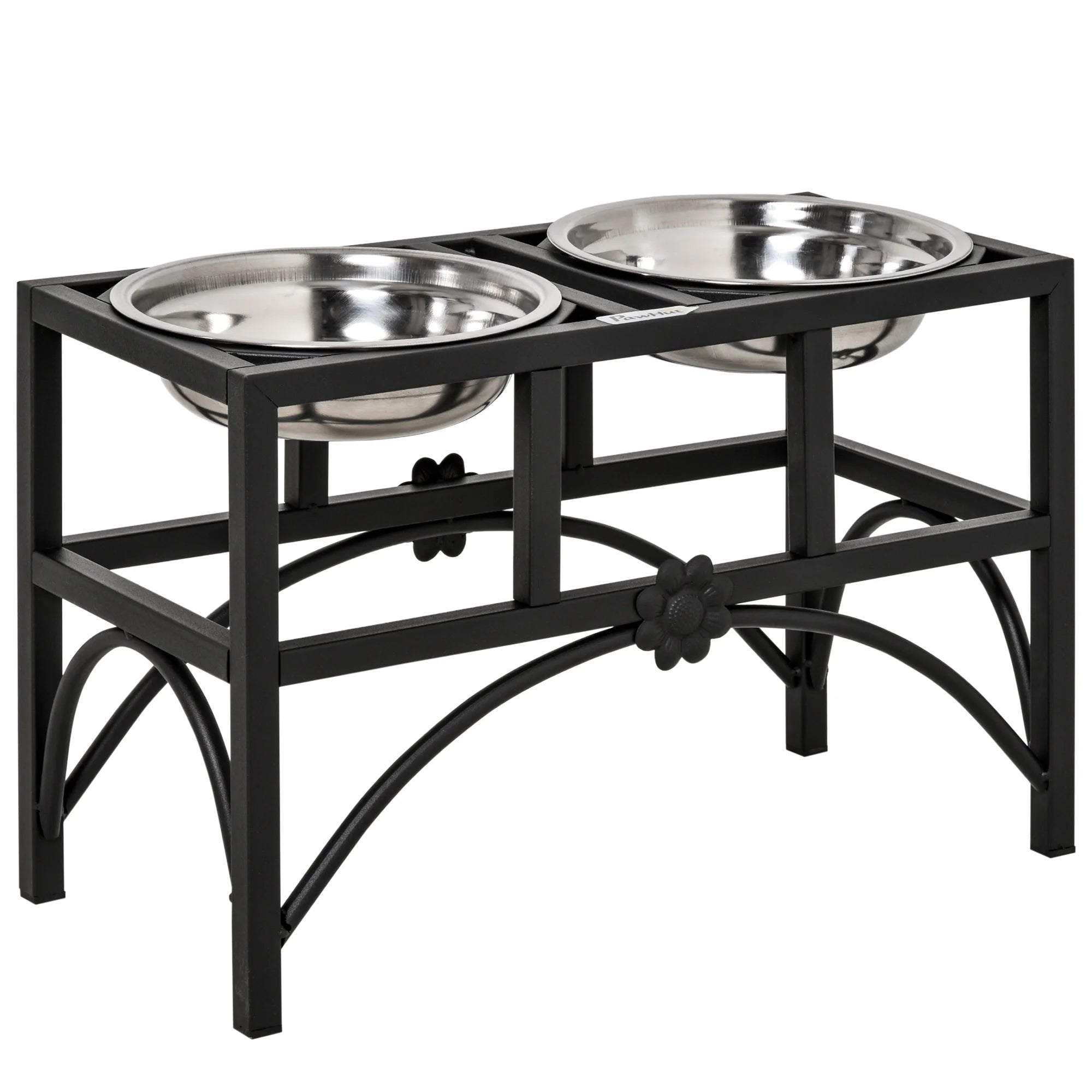Raiaed- 2-in-1 Stainless Steel Pet Dish