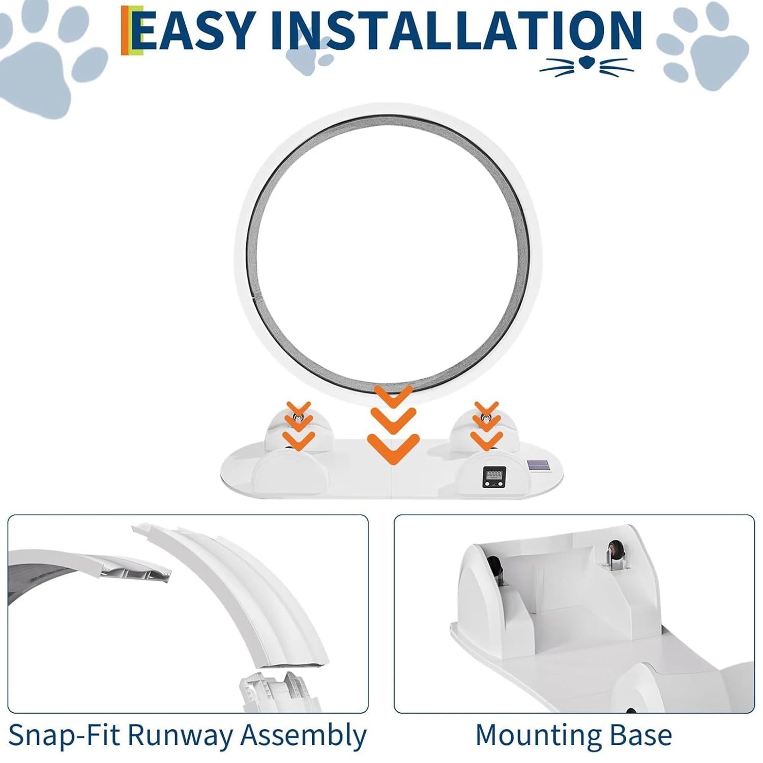 Indoor ABS Cat Wheel Exercisers