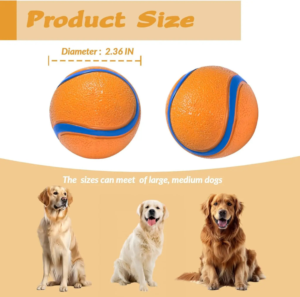 Rubber Pet Chew Ball -