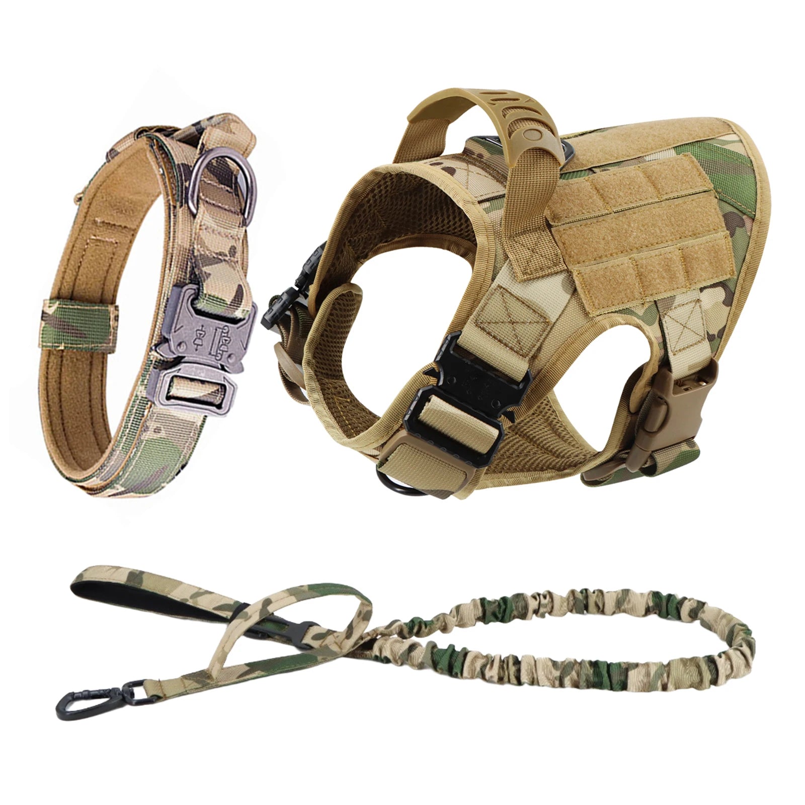 Large Dog Training Harness And Leash Set