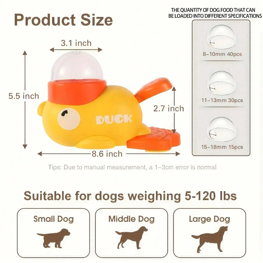 2-In-1 Dog Interactive Slow Feeder Bowls & Food Puzzle Toy,