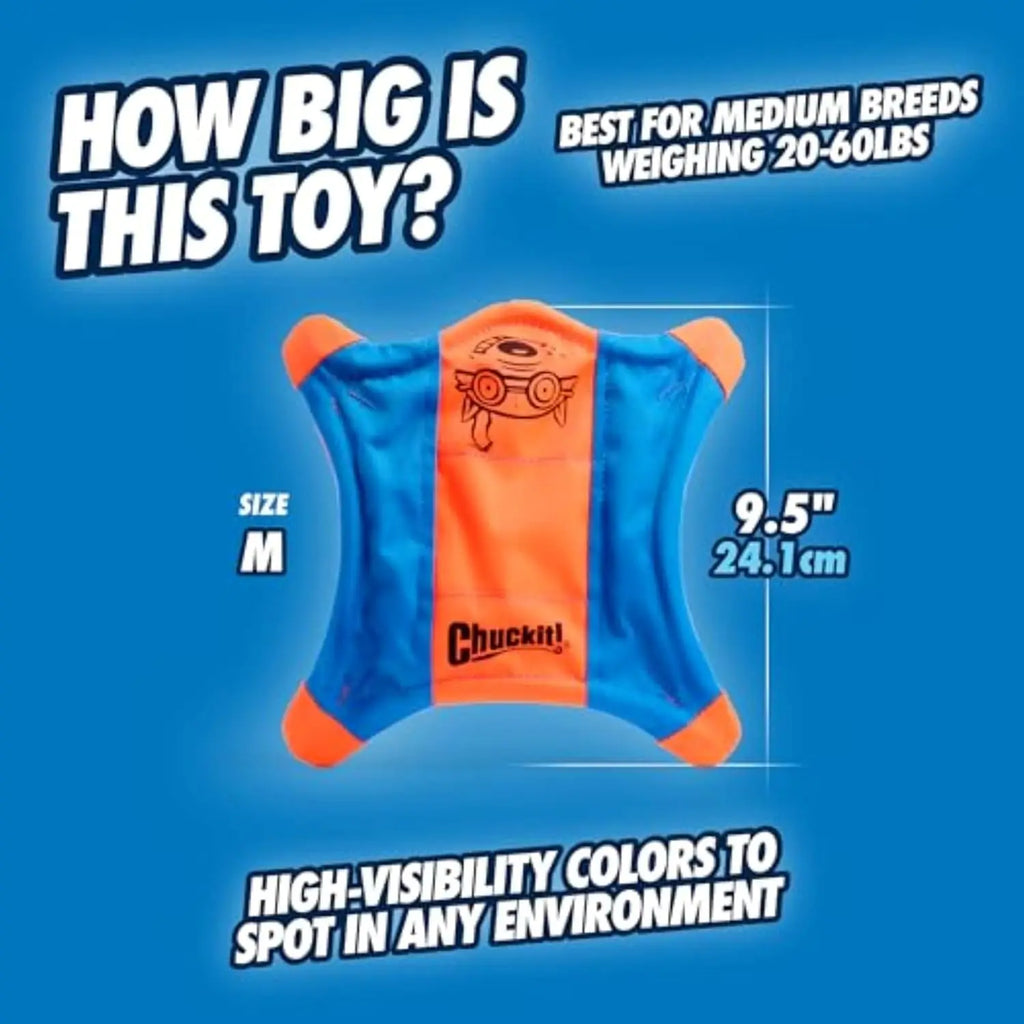 Chuckit! Flying Squirrel Fetch Dog Toy -