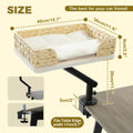 Cat Desk Bed, 360° Rotatable
