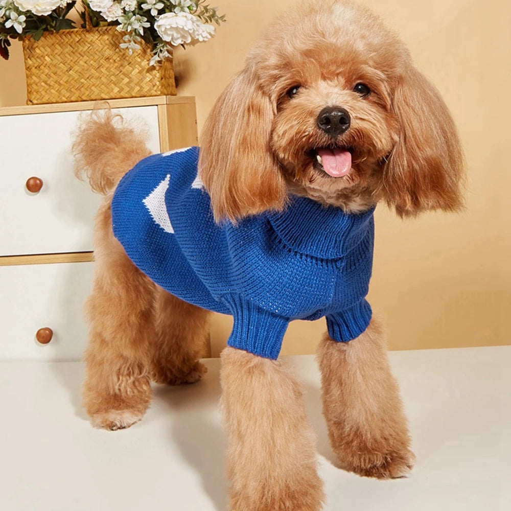 Cute Warm Dog/Cat  Sweater with Heart Pattern