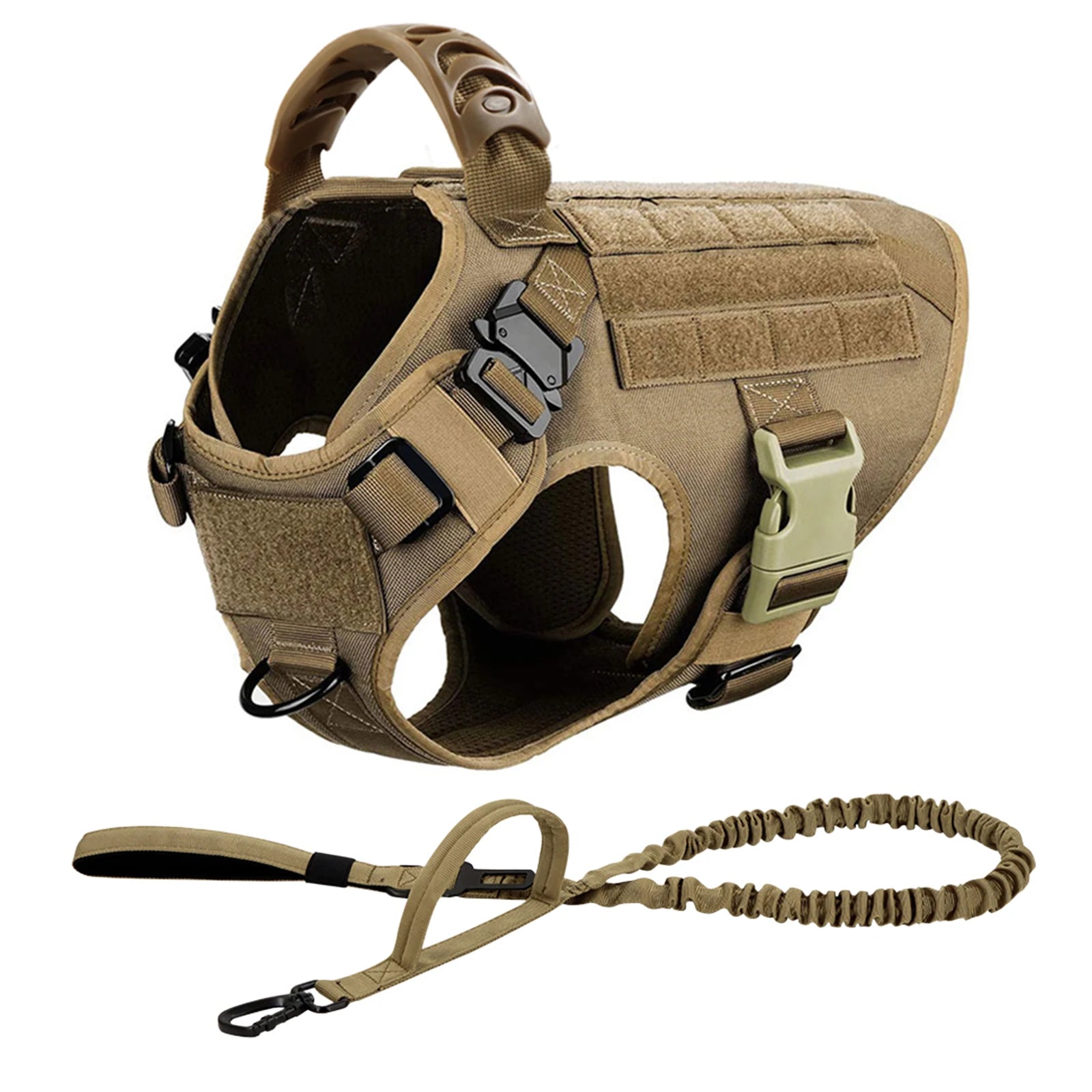 Large Dog Training Harness And Leash Set