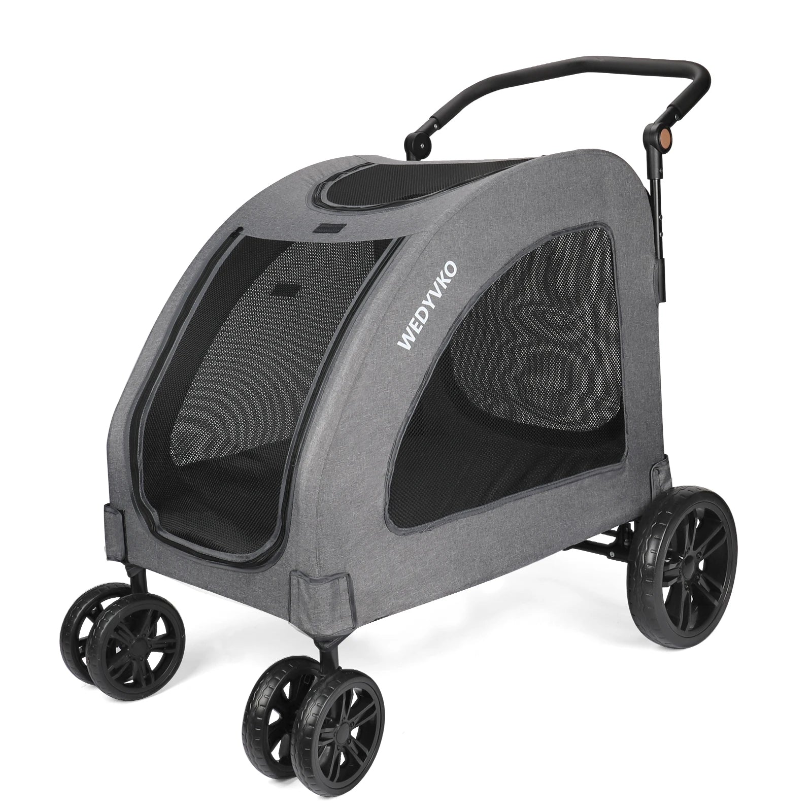 Heavy Duty Dog Stroller for Large Dogs up to 120 lbs,