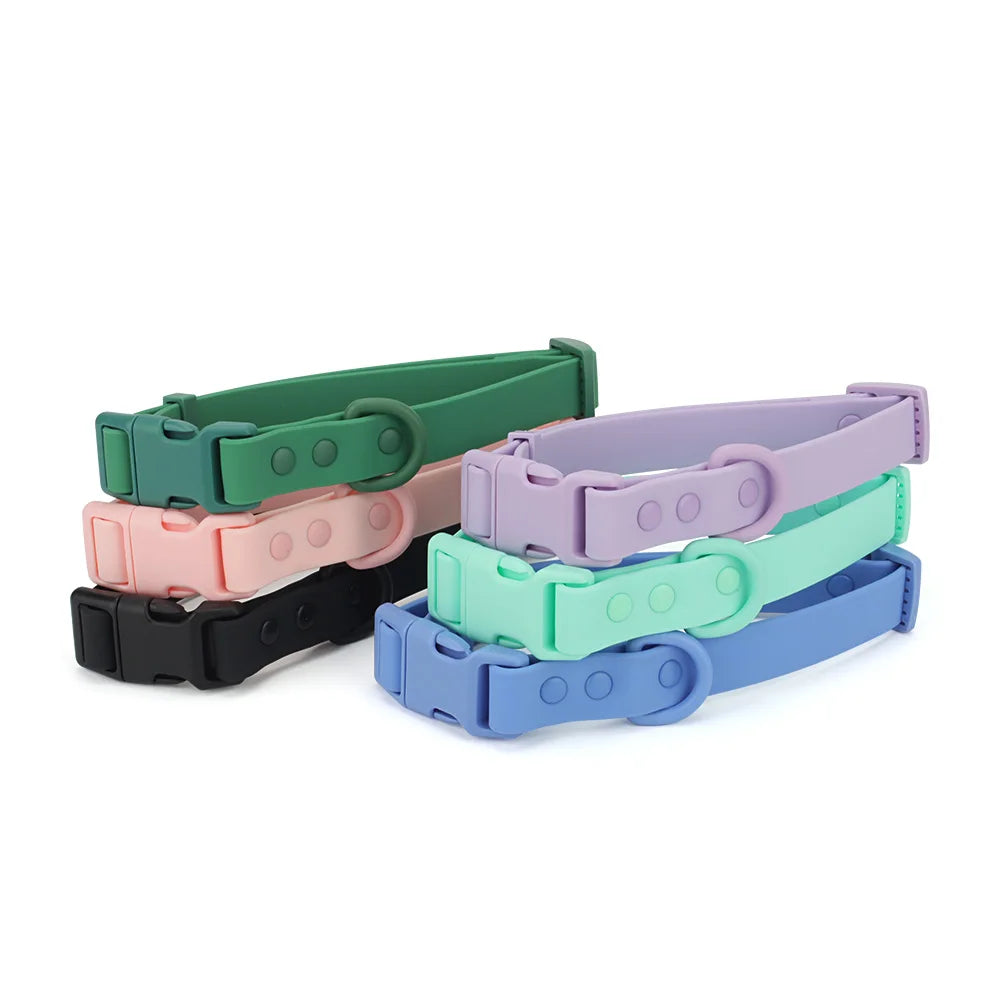 Waterproof PVC Dog Collar Adjustable Collar