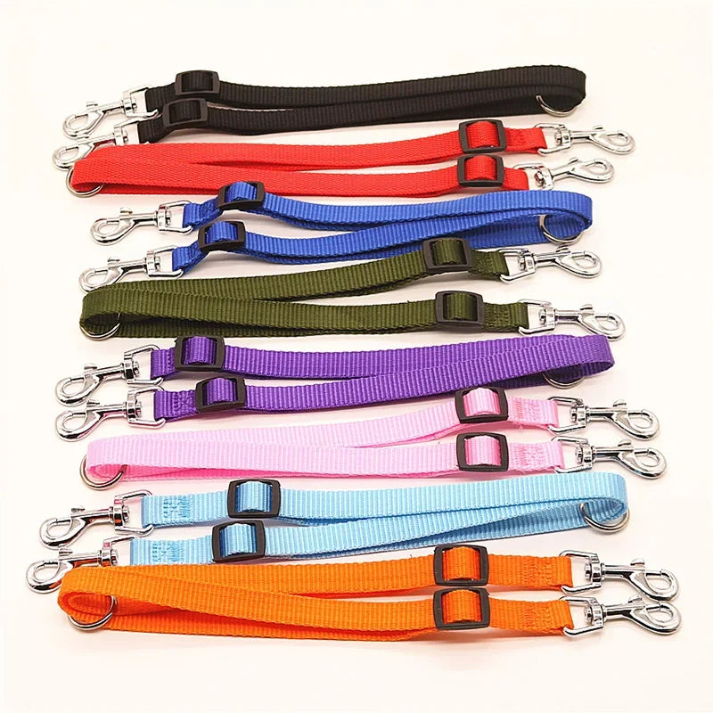 Two in One Double Twin Dual Coupler Dog Leash