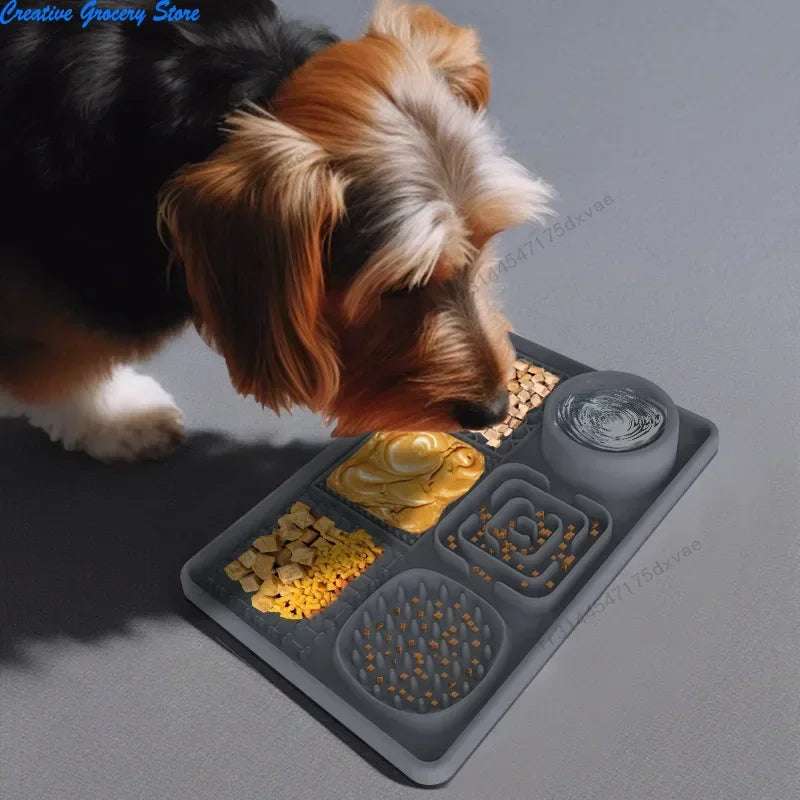 Pet Licking Slow Eating  Food Mat
