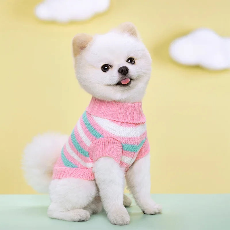 Knitted Dog Sweater S-2XL For Autumn Winter