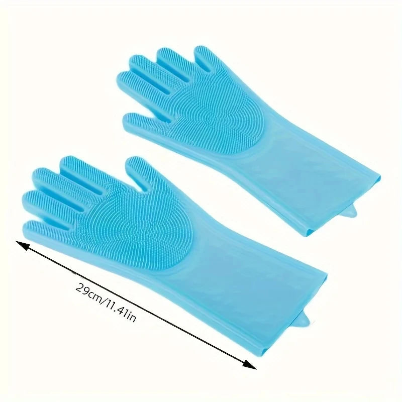 Pet Grooming Cleaning Gloves for  Dog and  Cat Bathing