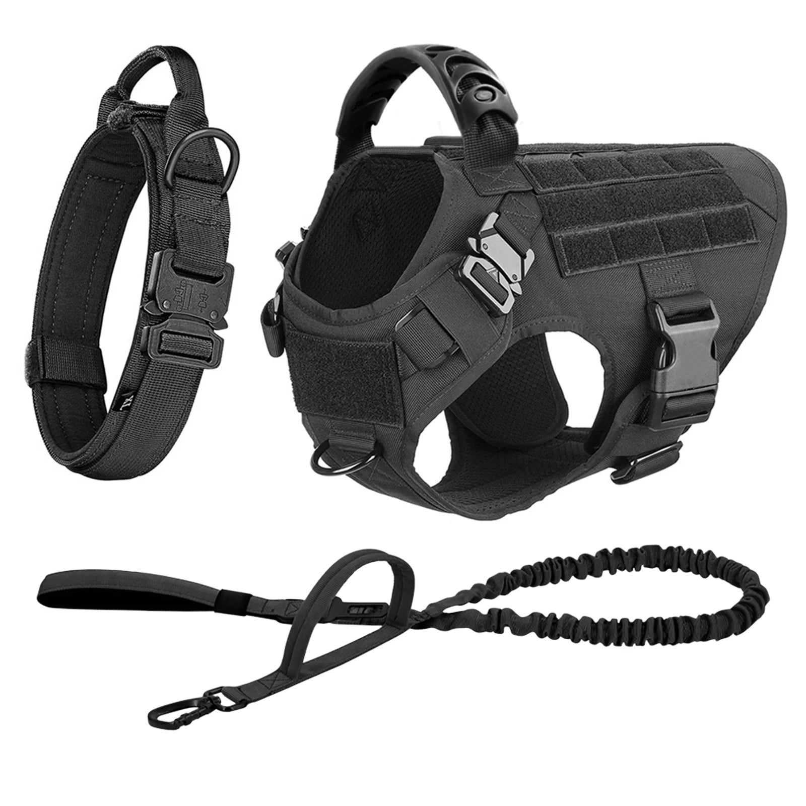 Large Dog Training Harness And Leash Set