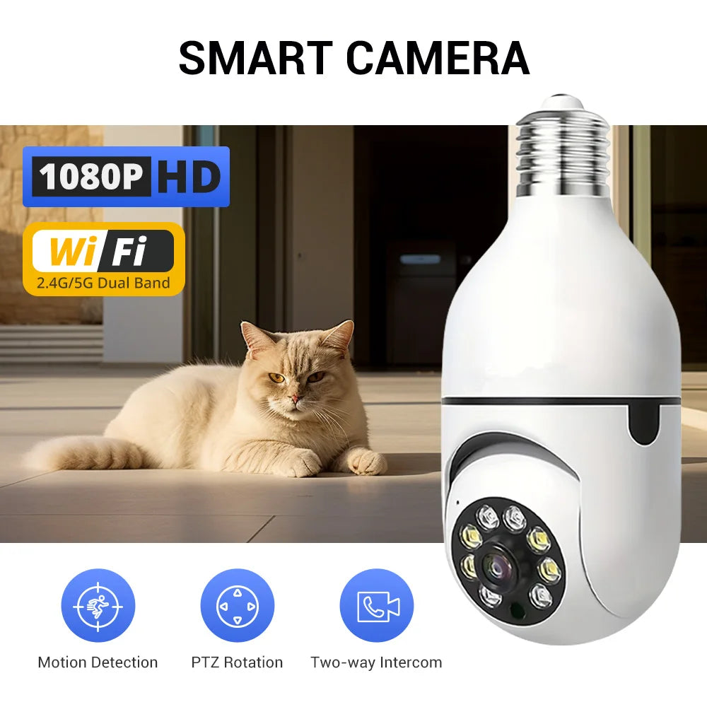 Ease Life APP-Light Bulb Security Cameras
