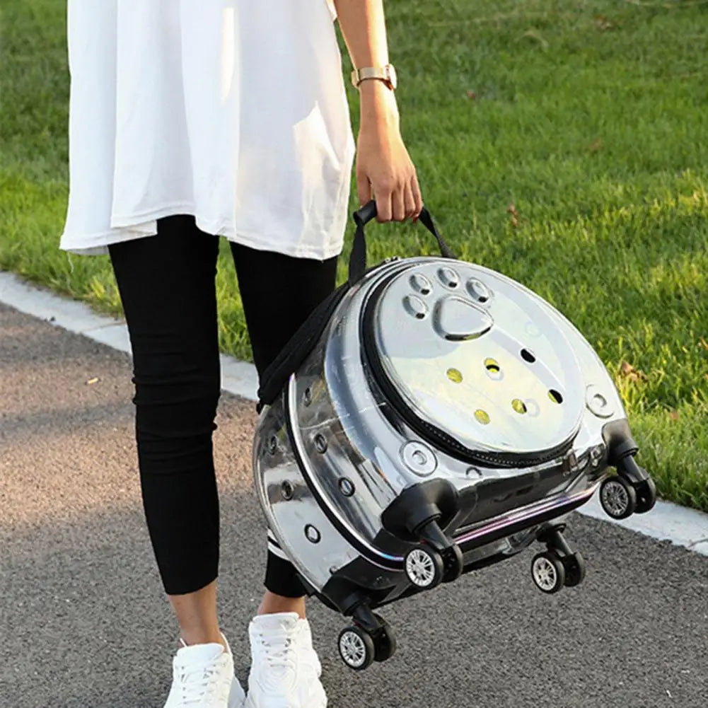 Pet  Cat  Trolley Case with Ventilation Holes