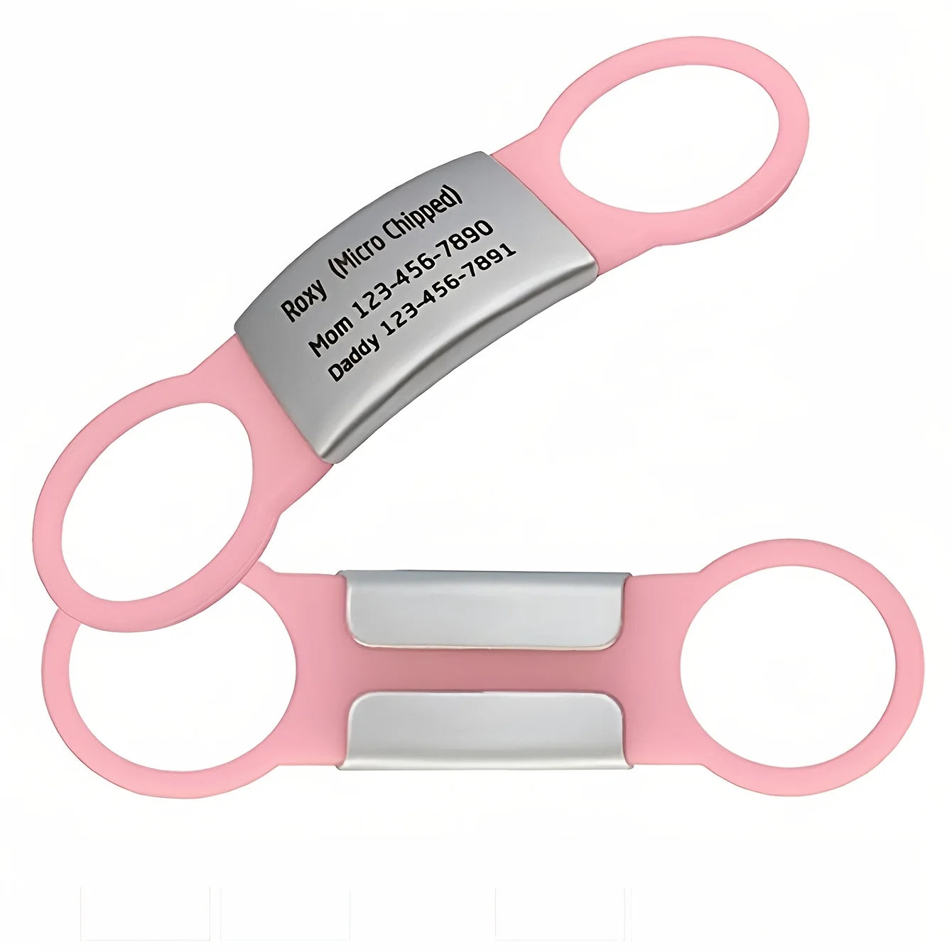 Personalized and Custom Dog Tag for Pets - No Noise -