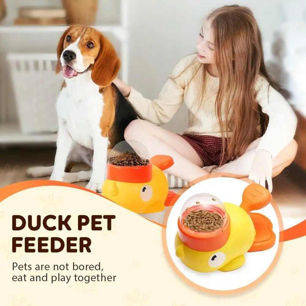 2-In-1 Dog Interactive Slow Feeder Bowls & Food Puzzle Toy,