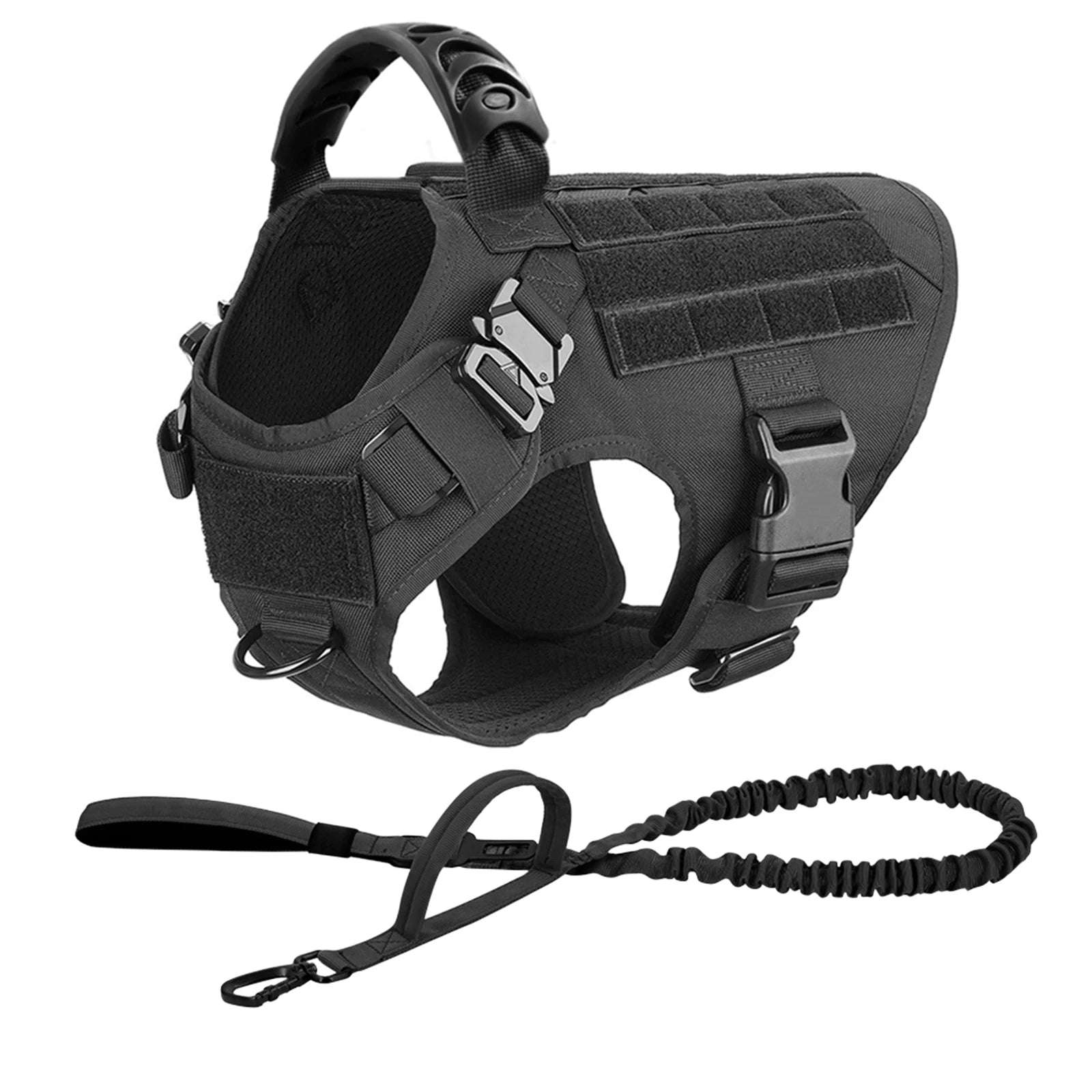 Large Dog Training Harness And Leash Set