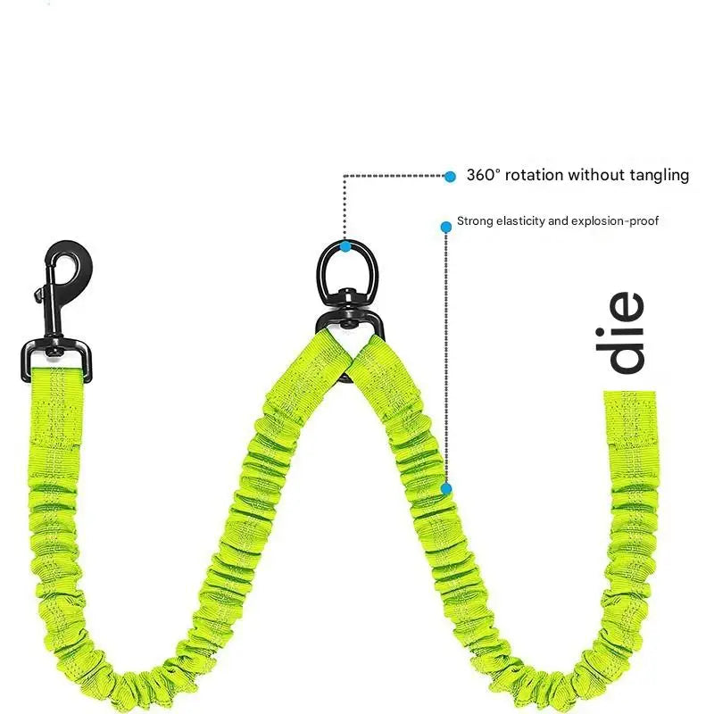 No Tangle Pet Dog Double Leashes