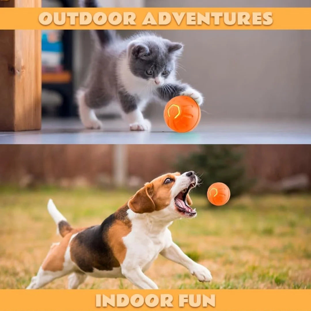 Smart Bouncing Electric Pet Ball,