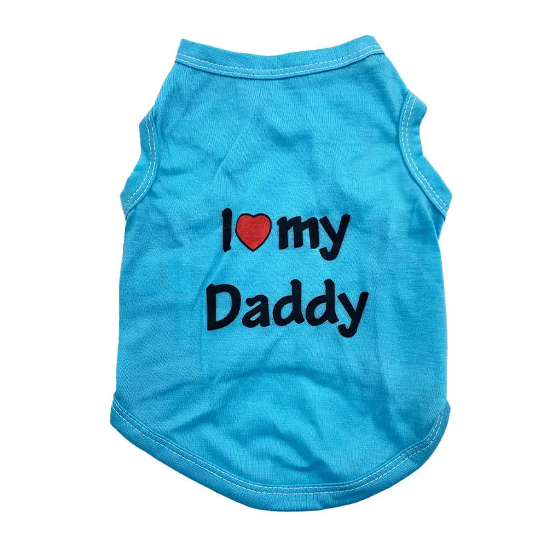 "I Love My Daddy" Puppy T-Shirt,