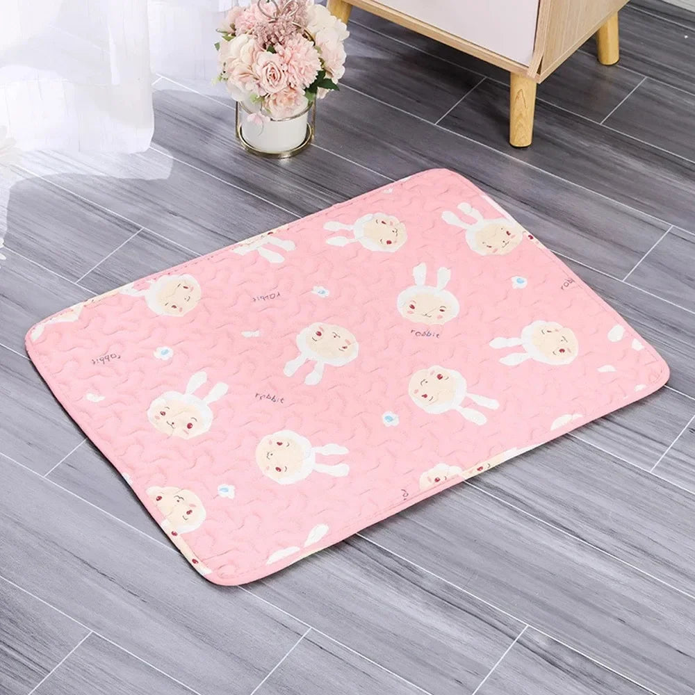 Summer Pet Mat, Cooling Ice Blanket, Breathable Mat