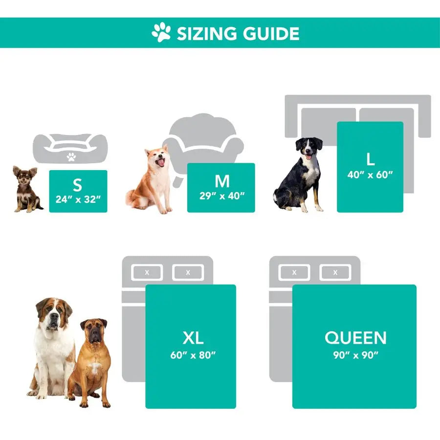 Waterproof Dog Blanket for Medium Large XL Dog