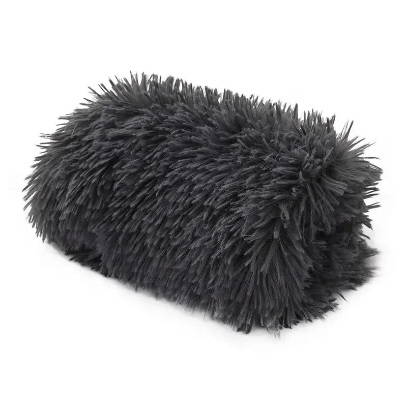 Soft Pet Blanket Washable, Long Plush Dogs Blankets