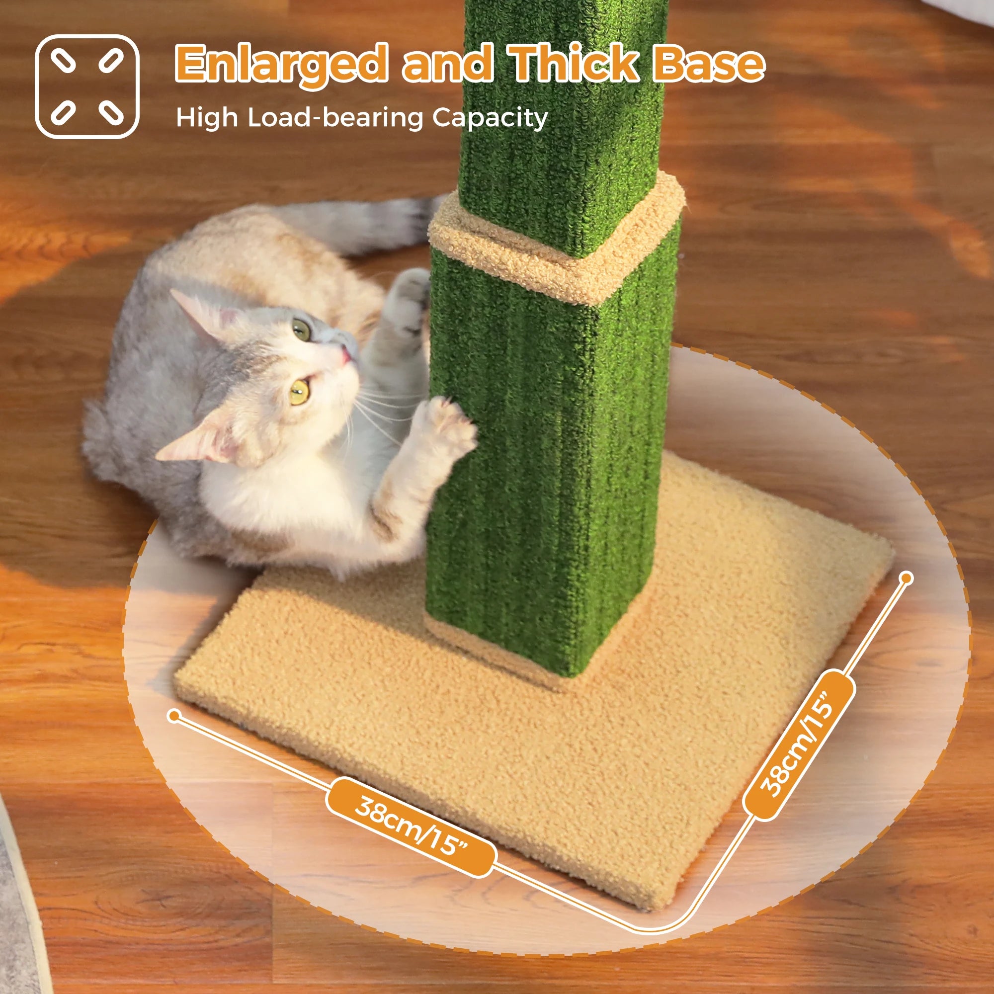 Large  Cat Ultimate Scratching Post for Indoor Cats