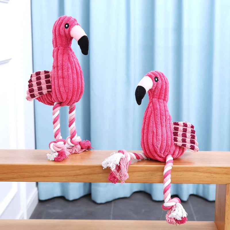 Plush Animal Shape Squeaky Dog Toy