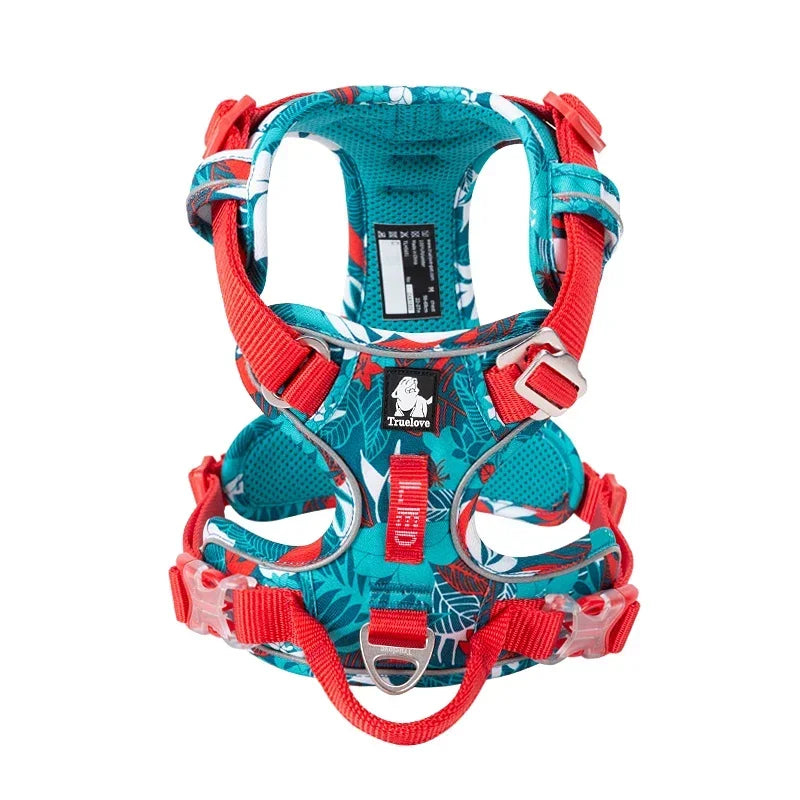 Truelove Pet Explosion-proof Dog Harness Camouflage and Reflective