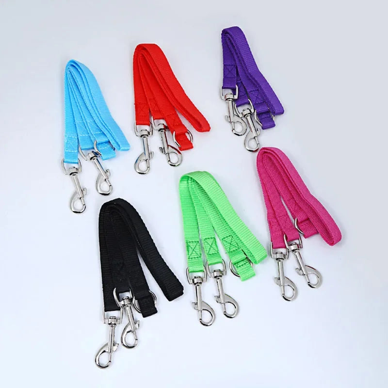 Two in One Double Twin Dual Coupler Dog Leash