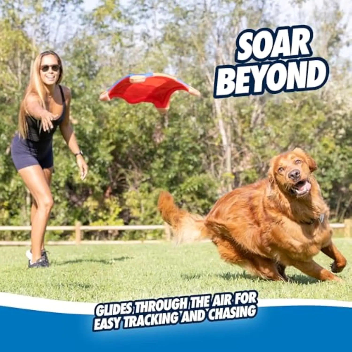 Chuckit! Flying Squirrel Fetch Dog Toy -