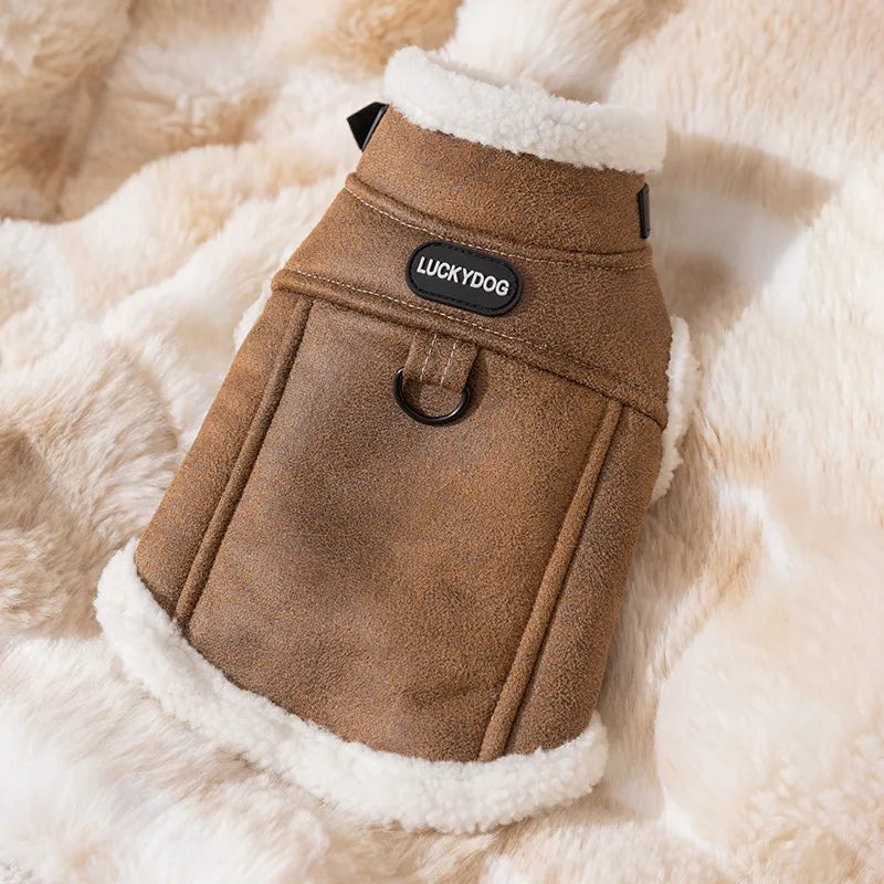 Pet Padded Vest Solid-Colour