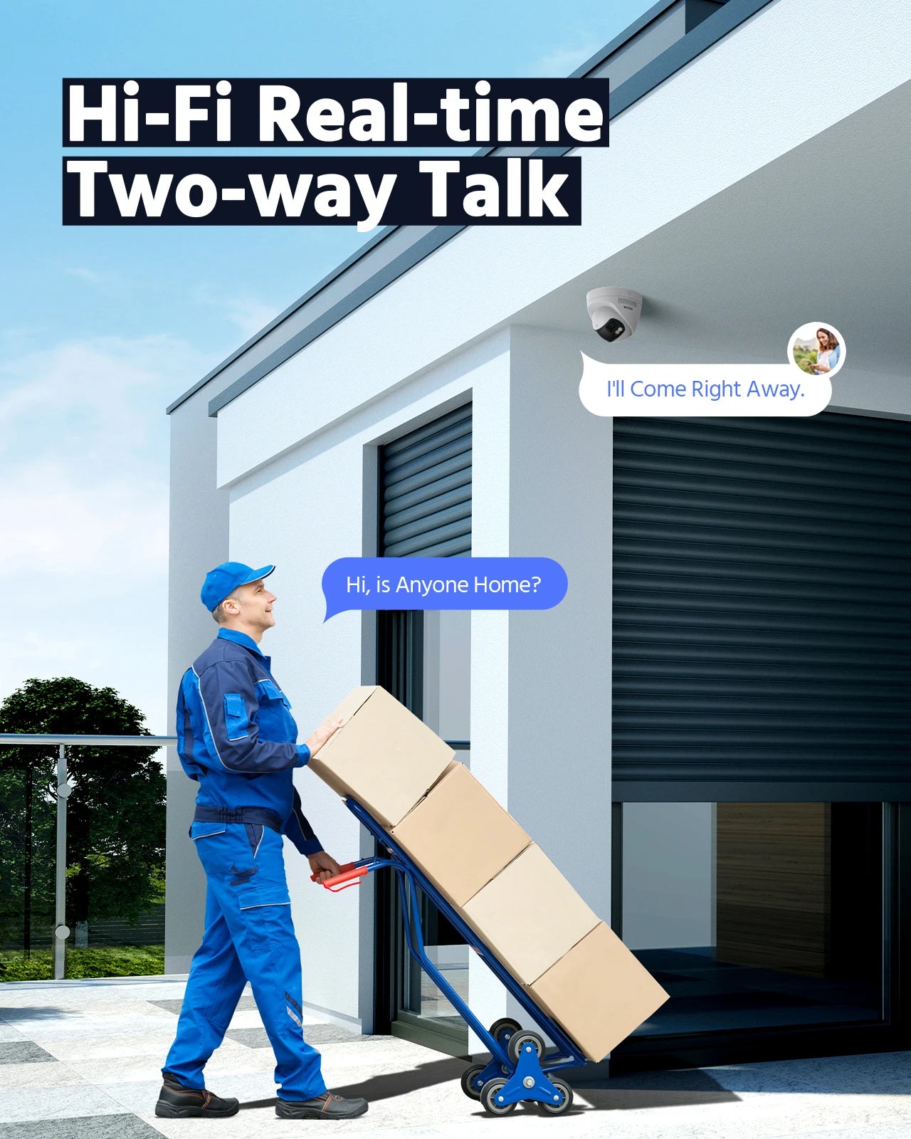 ANNKE Smart Home 180° Camera