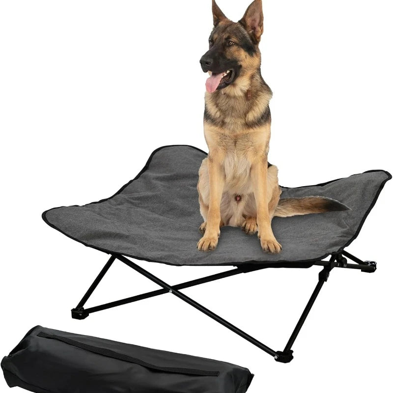 Elevated Dog Bed, Portable Raised Pet Cot