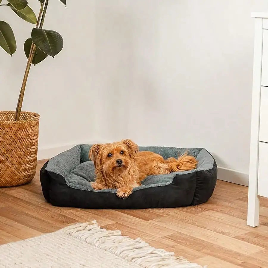 1pc Super Soft And Comfortable Plush Dog and Cat Bed